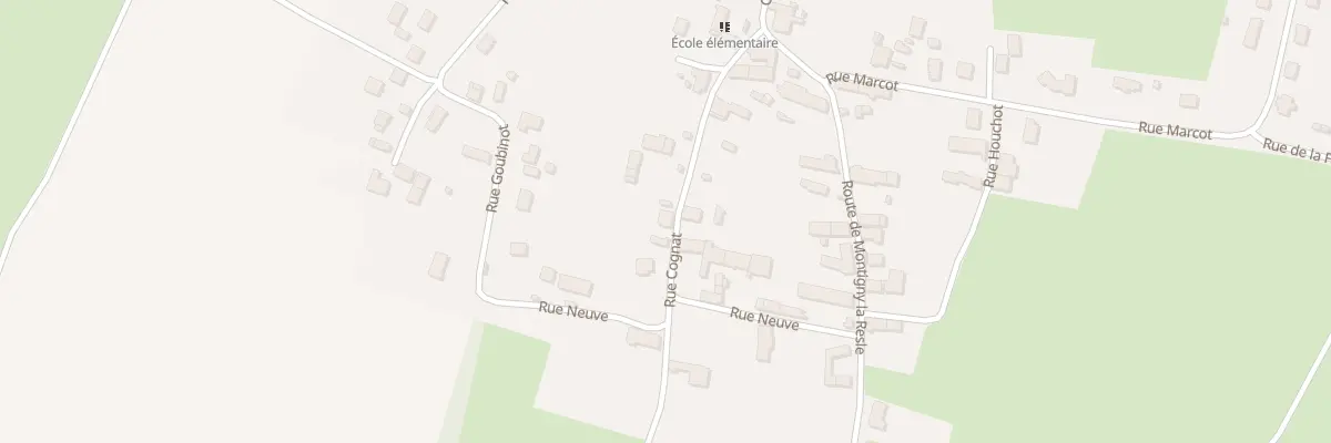 Plan du 8 Rue Cognat à Rouvray