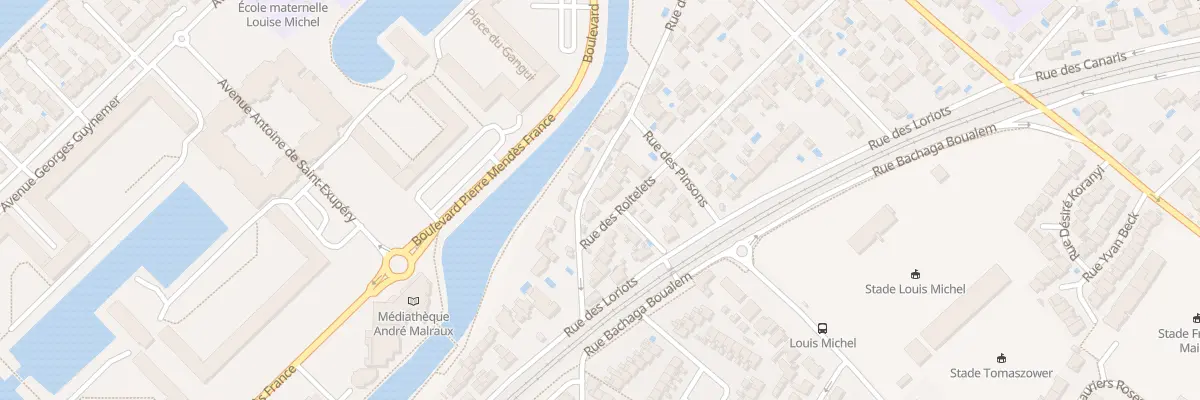 Plan du 34 Rue des Roitelets à Sète