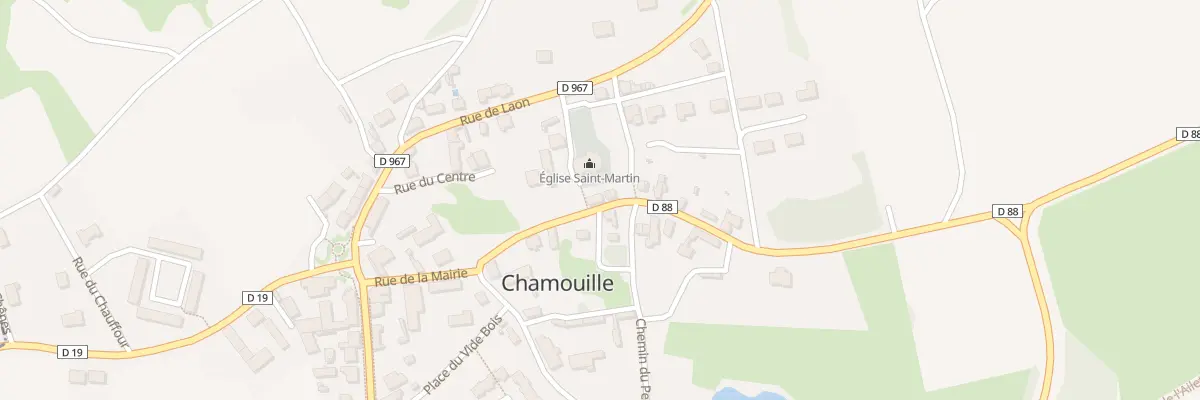 Plan du 1 Rue Henri d’Ersu à Chamouille