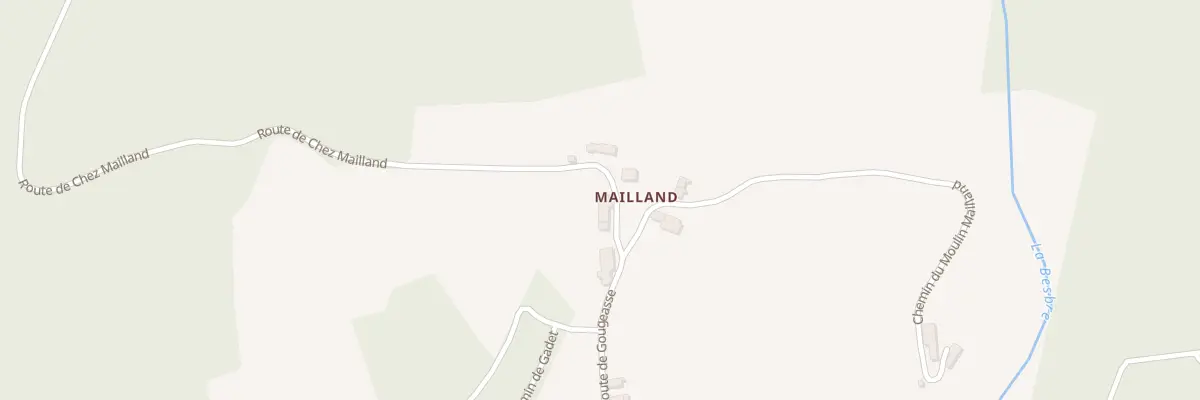 Plan du 5119 Mailland au Breuil