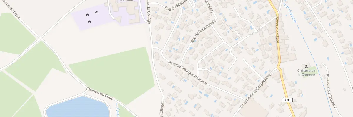 Plan du 22 Rue de la Farigoule à Poussan