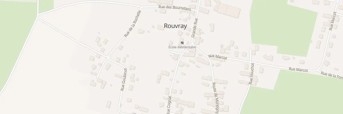 Plan du 2 Rue Cognat à Rouvray
