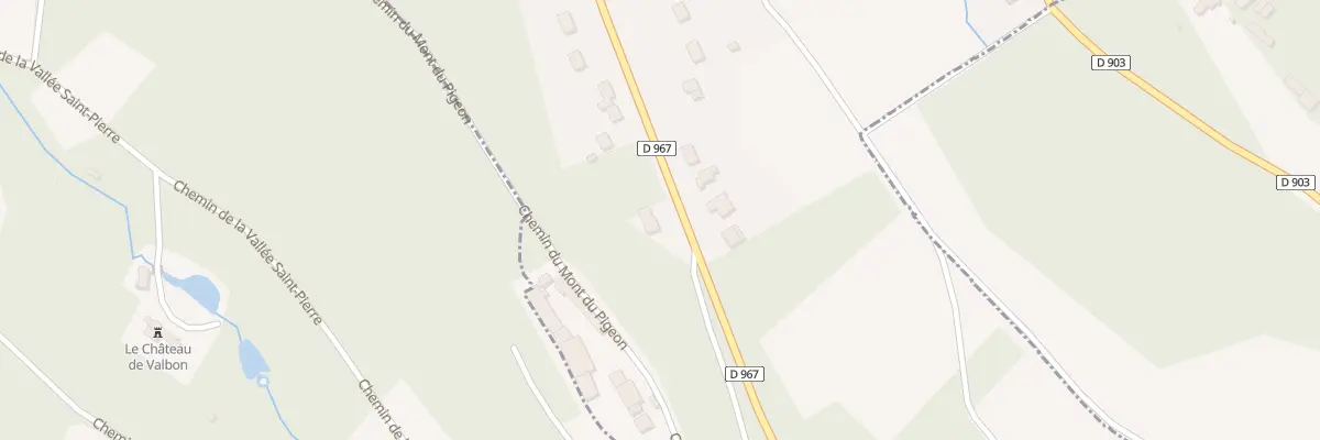 Plan du 9001 Rue Porte de Reims à Bruyères-et-Montbérault