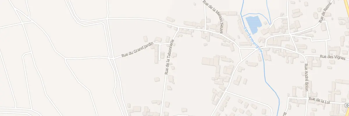 Plan du 1B Rue de la Tabonnerie à Verneuil
