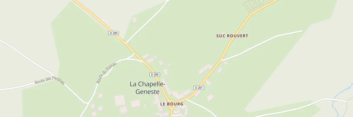 Plan du 18 Rte des Prunus à La Chapelle-Geneste