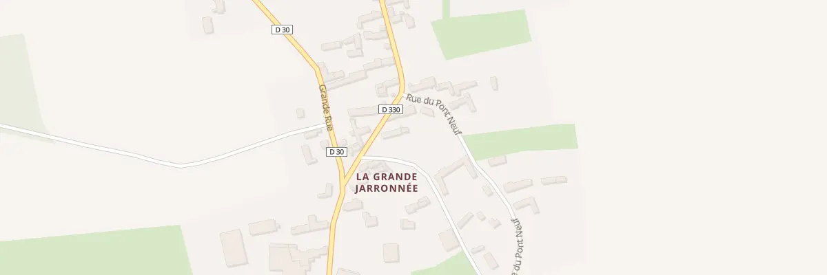 Plan du 2 Rue du Pont Neuf (gde Jaronne) à Bœurs-en-Othe