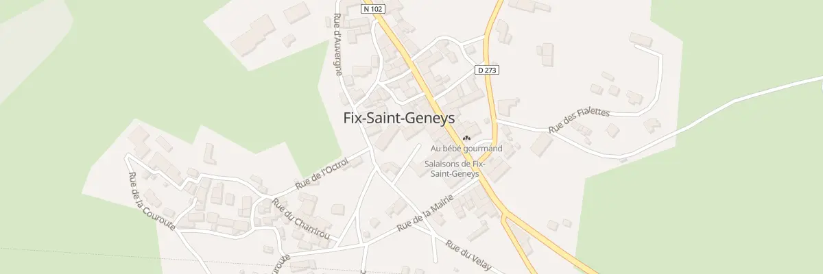 Plan du 5060 Le Bourg à Fix-Saint-Geneys