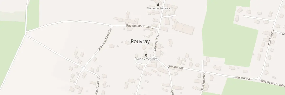 Plan du 18 Gr Grande Rue à Rouvray