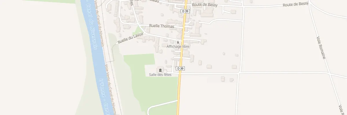 Plan du 3 Gr Grande Rue à Prégilbert