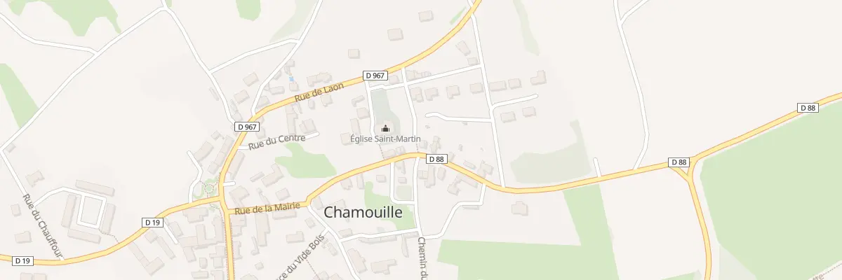 Plan du 3 Rue Henri d’Ersu à Chamouille