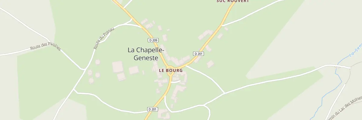 Plan du 5008A Le Bourg à La Chapelle-Geneste