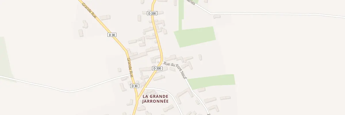Plan du 1 Rue du Pont Neuf (gde Jaronne) à Bœurs-en-Othe