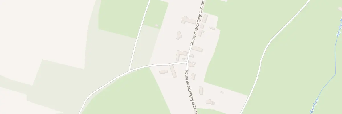 Plan du 24 Rte de Montigny-la-resle à Rouvray