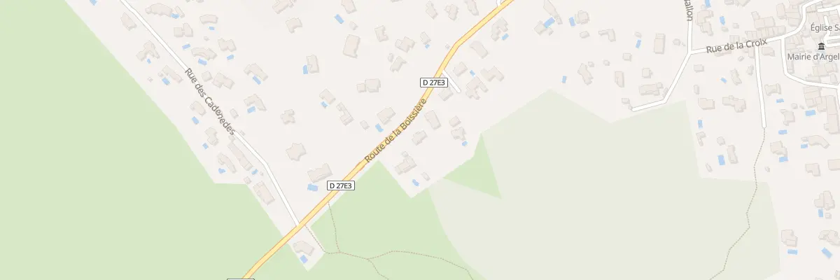 Plan du 25 Rte de la Boissiere à Argelliers