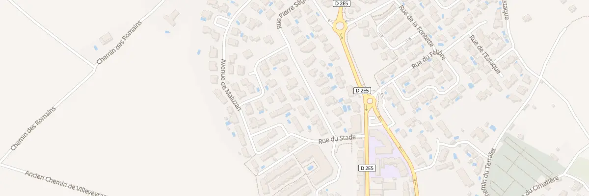 Plan du 7C Rue Pierre Séguy à Poussan