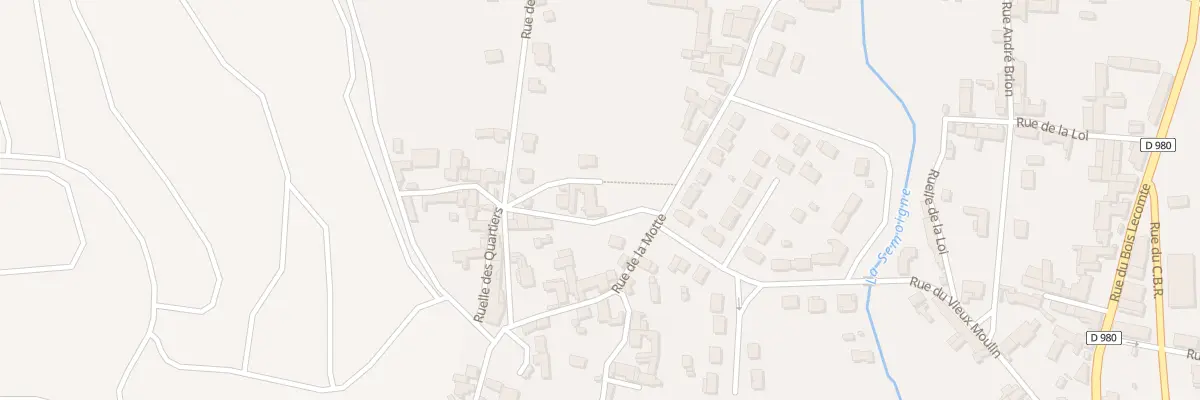 Plan du 2 Rue Saint Vincent à Verneuil