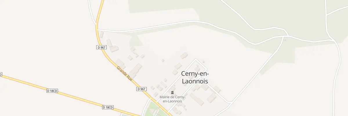 Plan du 9 Rue St Remy à Cerny-en-Laonnois