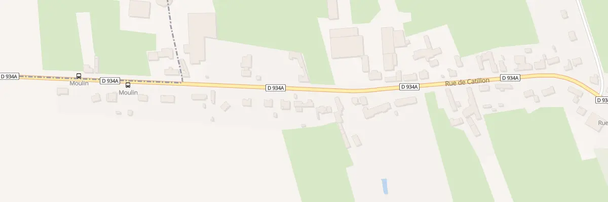 Plan du 69 Rue de Catillon à La Groise
