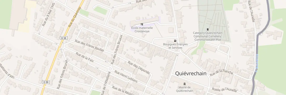 Plan du 34 Rue Guy Morelle à Quiévrechain