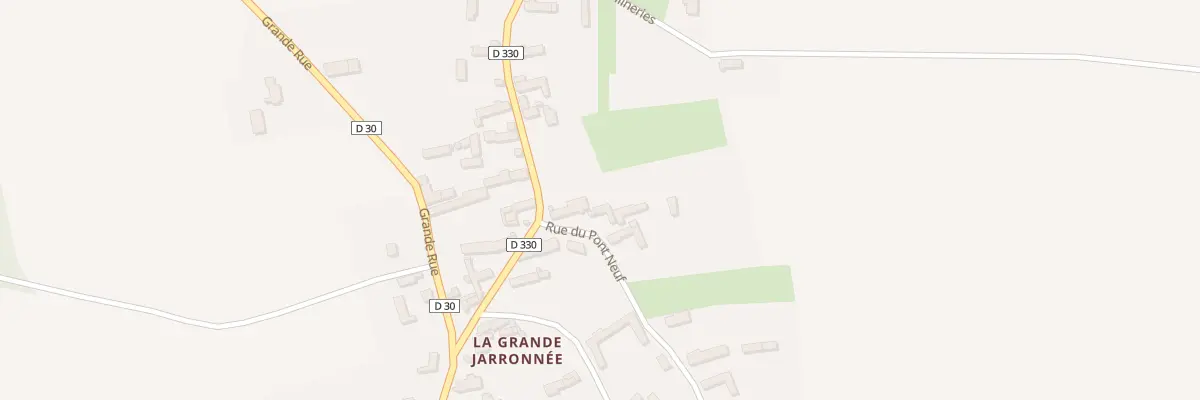 Plan du 3 Rue du Pont Neuf (gde Jaronne) à Bœurs-en-Othe