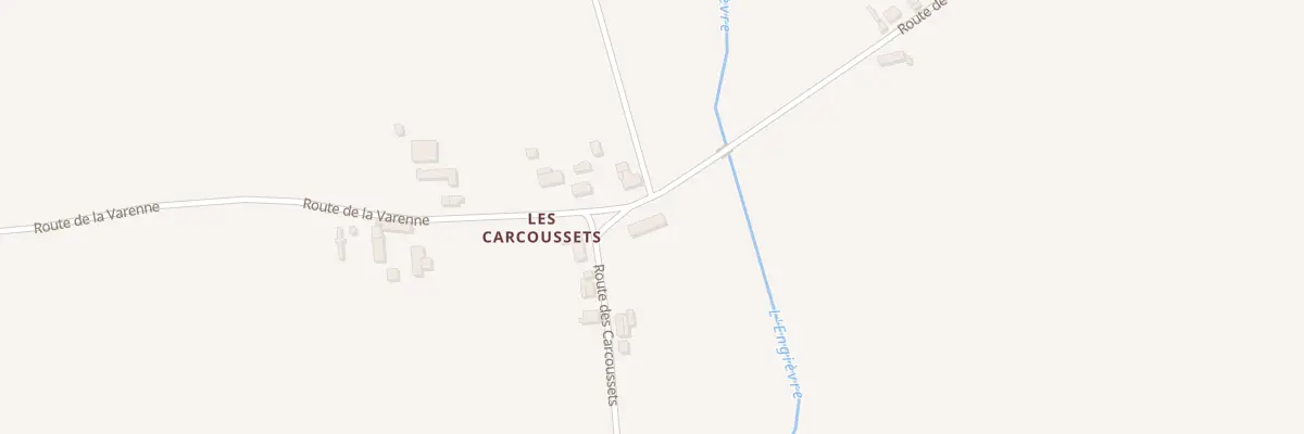 Plan du 8 Les Carcoussets à Garnat-sur-Engièvre