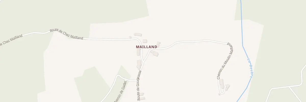 Plan du 5394 Mailland au Breuil