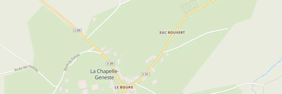 Plan du 9 Rte des Sorbiers à La Chapelle-Geneste