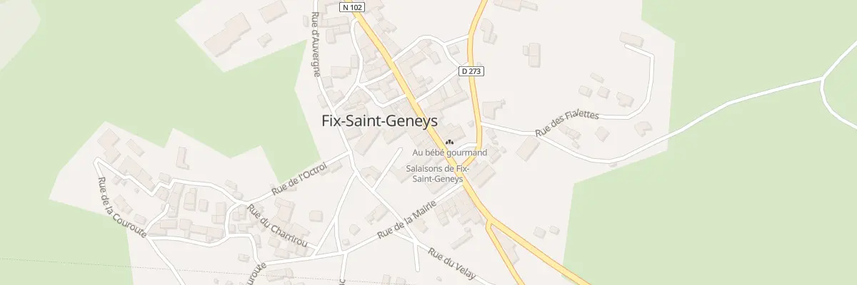 Plan du 5069A Le Bourg à Fix-Saint-Geneys