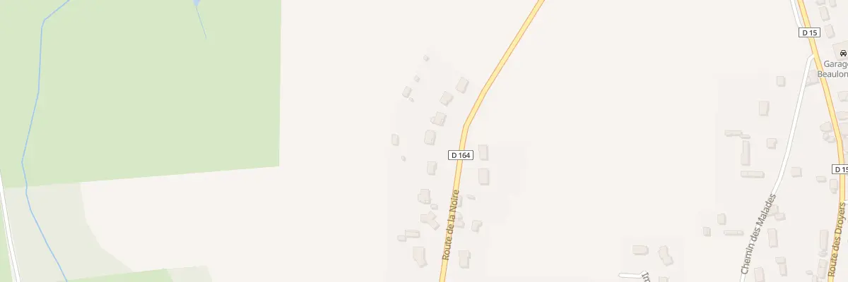 Plan du 6 Rte de la Noire à Beaulon