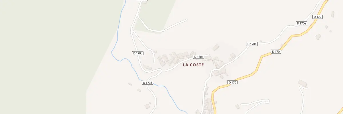 Plan du 5470 La Coste à Saint-André-de-Majencoules