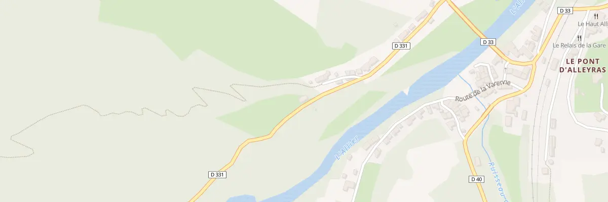 Plan du 5226 Le Pont de Vabres à Alleyras
