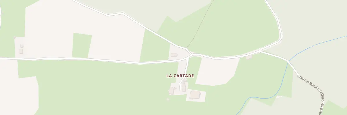 Plan du 5003 La Cartade à Marat