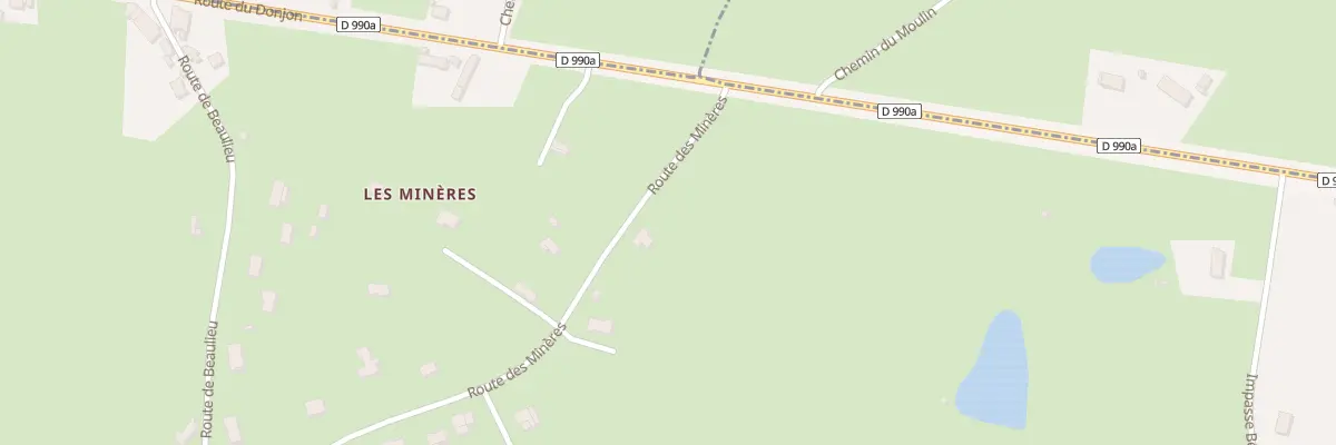 Plan du 22 Rte des Minères à Saint-Prix