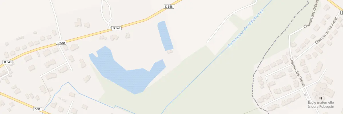 Plan du 26 Rue de Becheret à Esclavolles-Lurey