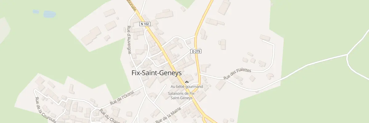 Plan du 5026 Le Bourg à Fix-Saint-Geneys