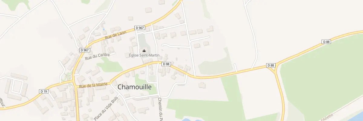 Plan du 7 Rue Henri d’Ersu à Chamouille