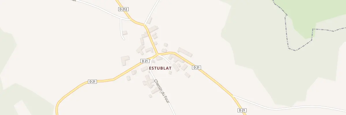 Plan du 5044 Estublat à La Chapelle-Bertin