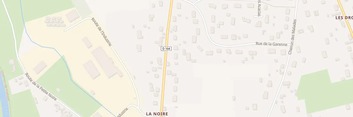 Plan du 19 Rte de la Noire à Beaulon