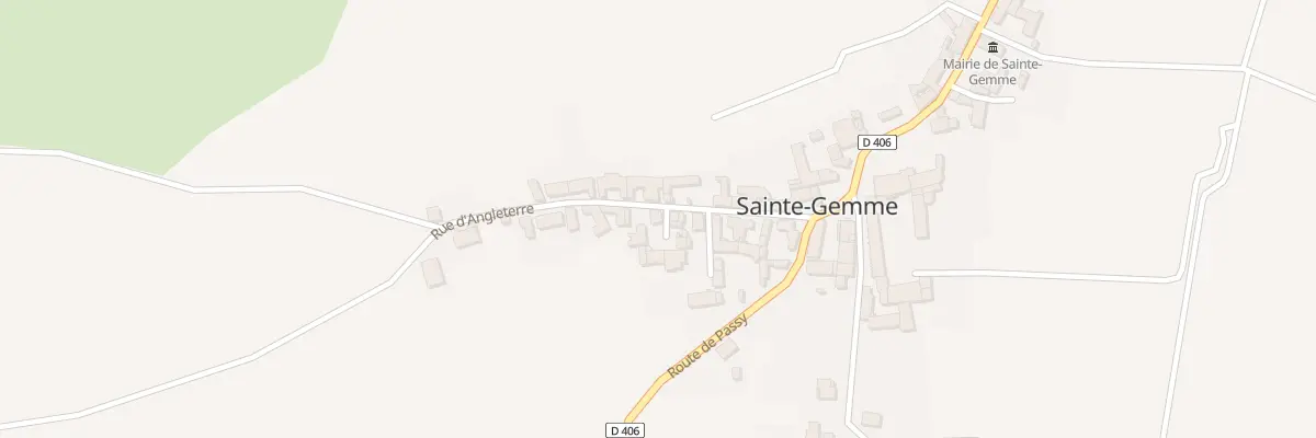 Plan du 8 Cour du Parlement à Sainte-Gemme