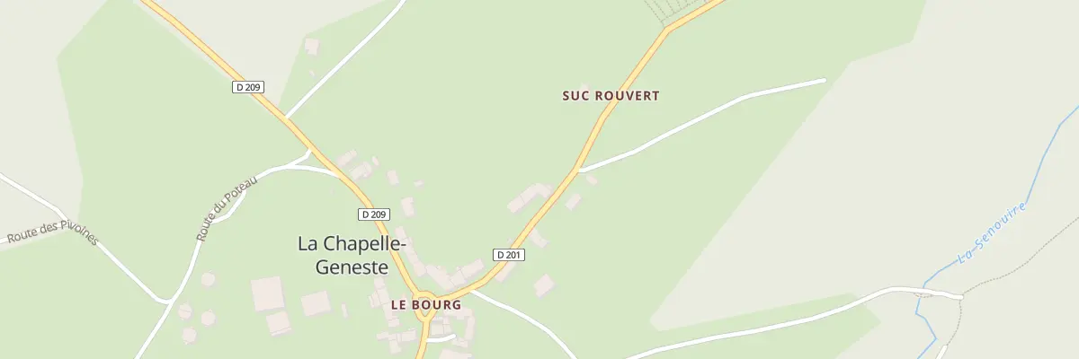 Plan du 11 Rte des Sorbiers à La Chapelle-Geneste