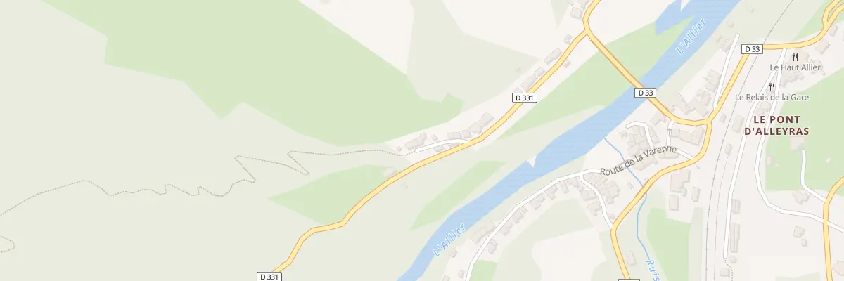 Plan du 5230 Le Pont de Vabres à Alleyras