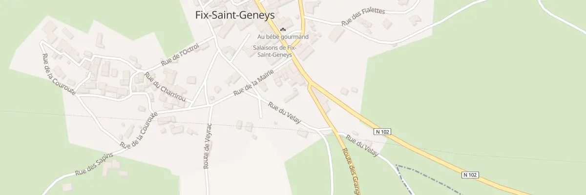 Plan du 5048 Le Bourg à Fix-Saint-Geneys