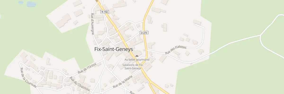 Plan du 5031 Le Bourg à Fix-Saint-Geneys