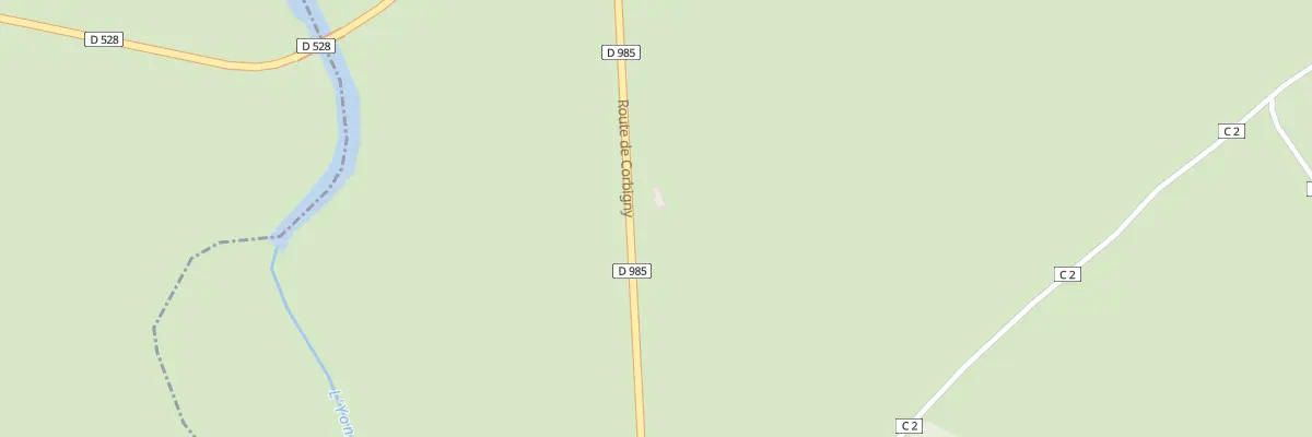 Plan du 3 Le Poteau à Ruages