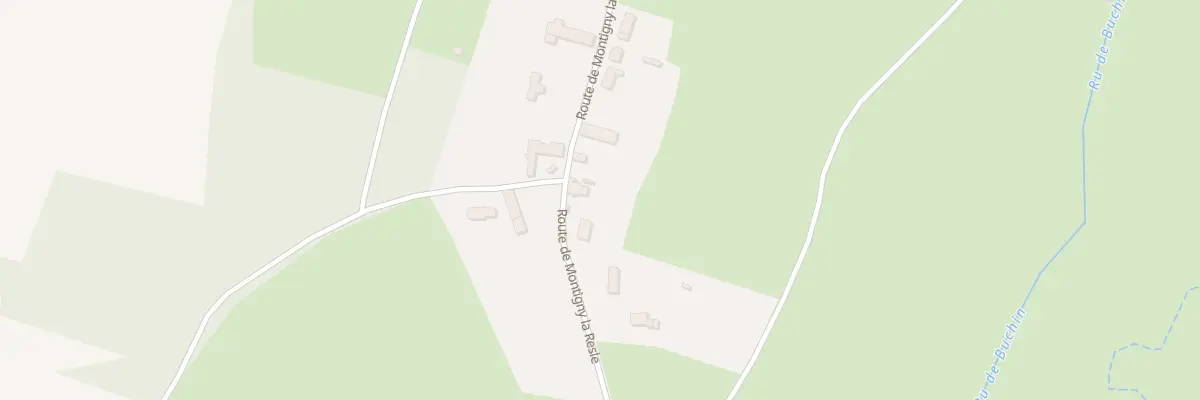 Plan du 27 Rte de Montigny-la-resle à Rouvray