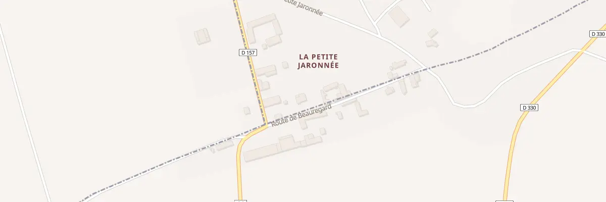 Plan du 15B Rte de Beauregard à Bérulle