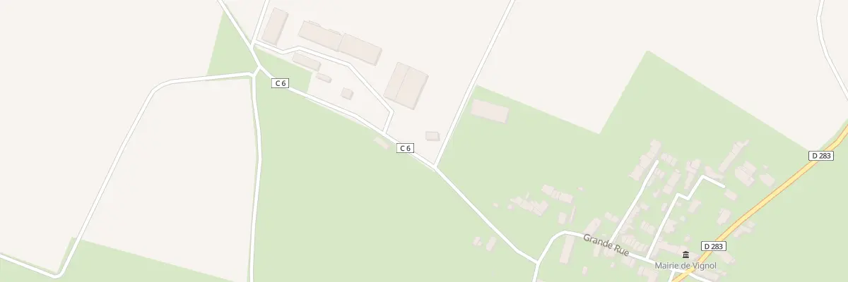 Plan du 3 Rte de Teigny à Saizy