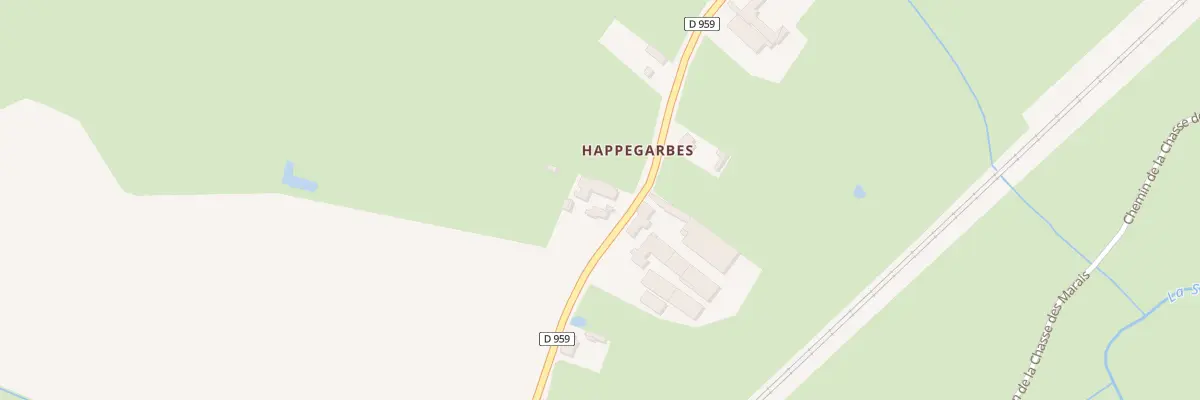 Plan du 70 Rue d’Happegarbes à Landrecies