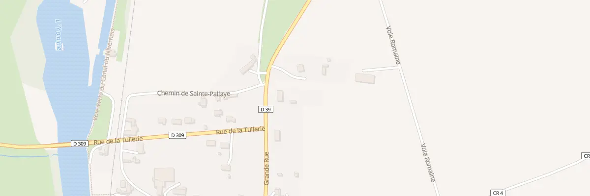 Plan du 48 Gr Grande Rue à Prégilbert