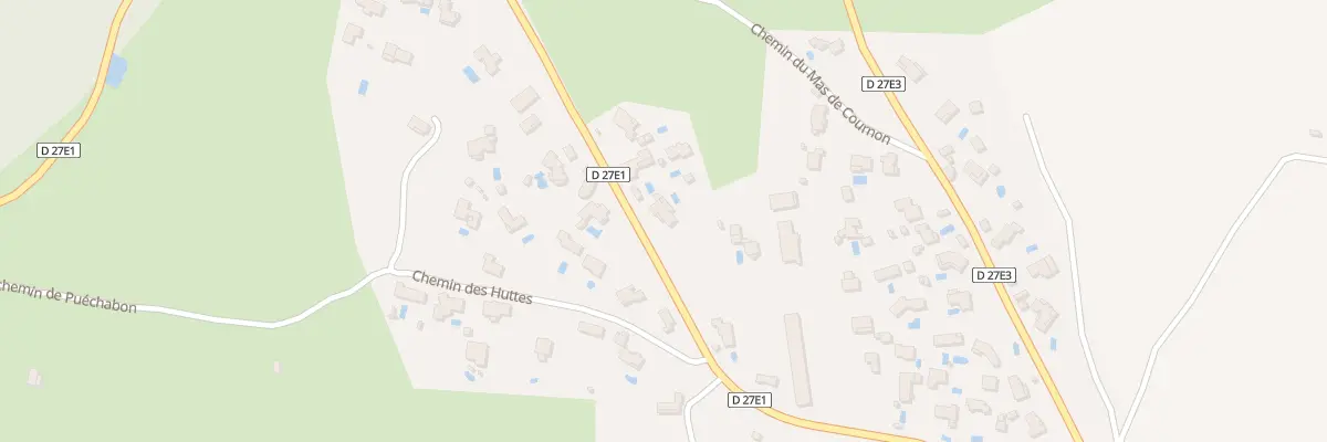Plan du 20 Rte de Puechabon à Argelliers